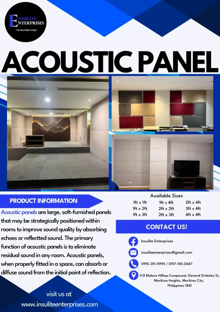 Acousticpanel Product Insulation Brochure Image